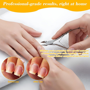 <b>Nail</b> nipper stainless steel manicure <b>tool</b> for <b>nail</b> care and grooming applications Professional <b>nail</b> nipper for manicure pedicure - Product Image 6