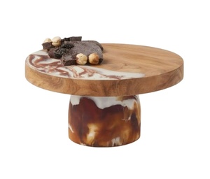 Resin <b>Cake</b> <b>Stand</b> for Serving and Displaying Delicate <b>Cakes</b> Best for Centerpiece for Any Auspicious Occasion at Reasonable Price - Product Image 1