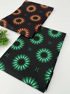 Tela de Algodón Ankara con Estampado Africano de Primera Calidad de Sudáfrica, Diseños Exclusivos para Ropa de Moda Elegante - Product Image 4