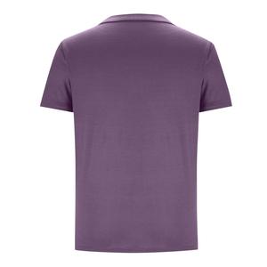 เสื้อยืดคอกลมโอเวอร์ไซส์สำหรับผู้ชายไซส์ใหญ่ ผ้าเจอร์ซีย์ถักลายบล็อกสี 100% ผ้าฝ้าย แขนสั้น มีกระเป๋า เป็นมิตรกับสิ่งแวดล้อม แห้งเร็ว - Product Image 2