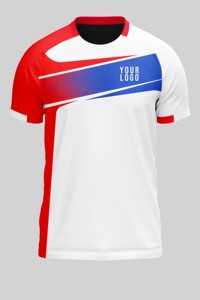 Camiseta de Fútbol Blanca de Manga Corta en Oferta, Uniformes de Fútbol para Niños y Jóvenes, Ropa Deportiva Suave para Niños - Product Image 3