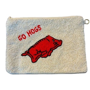 Hermoso trabajo hecho a mano semillas de ojos grandes diseño de cuentas bordado monedero elegante y declaración exclusivo último para niña - Product Image 2