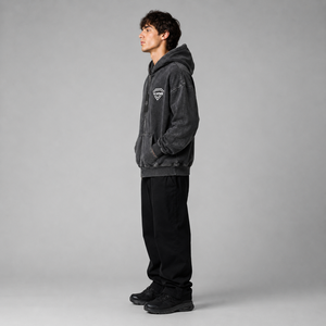2026 New Design <b>Pullover</b> <b>Men</b> Acid Wash Hoodies Wholesale Rate Casual Wear <b>Men's</b> Acid Wash Hoodies For Online Sale Cheap Price - Product Image 3