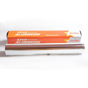 Rollo de <span class=keywords><strong>Papel</strong></span> de <span class=keywords><strong>Aluminio</strong></span> BAOWU al por Mayor, Sin Aleación, 30-45cm de Ancho, 300m de Largo, Superficie Gofrada, Temperatura T3-T8, Grado Alimenticio, Flexible - Product Image 6