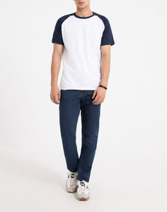 T-shirt homme à manches courtes 100% coton, coupe oversize, col ras du cou, épaules tombantes, impression sérigraphique et impression en relief personnalisées, prix de gros - Product Image 2