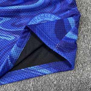 Shorts de sport en maille pour hommes, style streetwear, personnalisables en gros, pour la gym et l'entraînement - Product Image 5