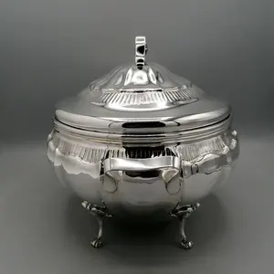 Elegante Olla de Acero Inoxidable con Aislamiento Térmico |   Ideal para servir en la cocina india - Product Image 4