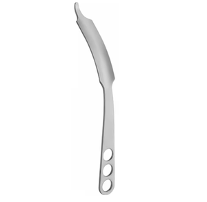 Retractor óseo de cadera tipo palanca curvo de 300 mm (11.34 pulgadas) con punta roma, ancho de mandíbula de 6.2 mm y ancho de mandíbula interna de 28 mm, tipo Hohmann, en venta - Product Image 6