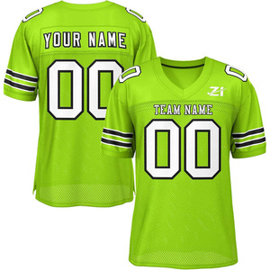 Venta al por Mayor de Camisetas de Fútbol Americano de Poliéster con el Último Diseño, Camisetas de Fútbol Americano Totalmente Personalizadas - Product Image 3