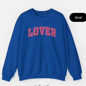 Lover Custom Streetwear <b>Mock</b> <b>Neck</b> Sweatshirt Women Men Ladies Unisex Chenille Letter College University Apparel - Product Image 5