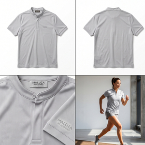 Camisa Casual de Manga Corta de Lona de Poliéster y Algodón para Hombre, Venta al por Mayor del Fabricante, Impresión de Logotipo de Marca Personalizada, Transpirable, Verano - Product Image 5