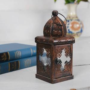 Décoration de table, petites lanternes en fer, porte-bougies, lanternes personnalisées pour la décoration de la maison et du jardin, prix de gros - Product Image 4