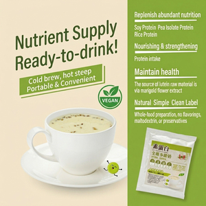 Natural Multi-Grain <b>Protein</b> Shake | Non-Dairy Nutritious Meal Replacement | High Fiber & Vegan Friendly - Product Image 5