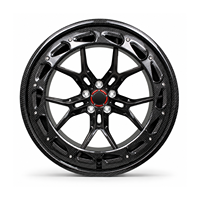 Jantes forgées en carbone à cinq branches, 18-22 pouces, 5x112 5x114.3, deux pièces, VIW-225 pour BMW Audi Mercedes-Benz