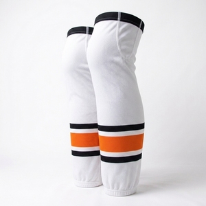 Chaussettes de hockey sur glace haut de gamme, vêtements de sport de haute performance pour équipes, avec logo personnalisé, service OEM, taille OEM, marque privée - Product Image 3