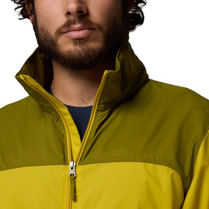 Veste coupe-vent décontractée pour homme, résistante à l'eau, à capuche, fermeture éclair intégrale, avec logo, pour la randonnée en plein air, fournisseur OEM ODM en gros - Product Image 6