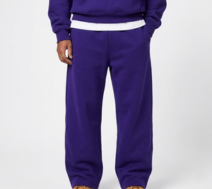 Factory Direct brushed fleece joggers fleece lined sweatpants custom logo service - Product Image 3