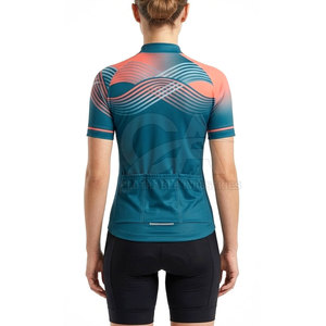 Vente flash - Maillot de cyclisme pour femmes 100% polyester, entraînement professionnel, respirant, écologique, personnalisé, pour adultes, fabriqué au Pakistan - Product Image 5