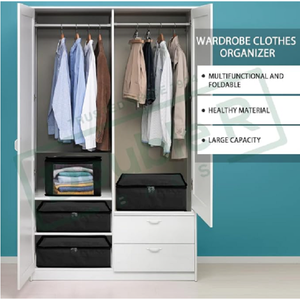 Best Quality Foldable Wardrobe Storage Box for Men Clothes T Shirts Jeans Closet Organizer <b>Bin</b> with 1 <b>Compartment</b> - Product Image 3