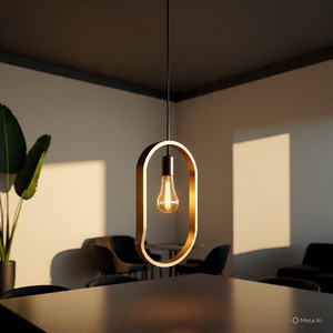 Lámpara de Metal para Hogar u Oficina, Moderna, Hecha a Mano, de Hierro y Alambre Metálico, Lámpara Colgante LED, Lámpara de Techo - Product Image 4