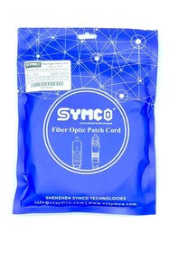 สายแพทช์ไฟเบอร์ออปติกเกรดเน็ตเวิร์ค SYMCO SC/UPC-SC/UPC-SM-DX-3.0-5M-2 แบบดูเพล็กซ์  ปลอกหุ้มสีเหลือง โหมดเดี่ยว - Product Image 2