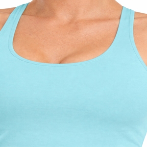 เสื้อกล้ามผู้หญิงแบบ Racerback สำหรับออกกำลังกาย ฟิตเนส ระบายอากาศ แห้งเร็ว ทรงปกติ ผ้าถักด้านหน้า - Product Image 4