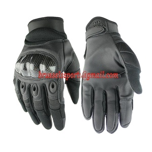 Guantes tácticos de cuero de dedo completo de alta calidad OEM Etiqueta Privada Protección cómoda para uso al aire libre - Product Image 2