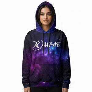 Sudadera Moderna de Estilo Urbano, Unisex, Holgada, con Estampado Sublimado, Ajuste Cómodo para Uso Diario Informal - Product Image 1