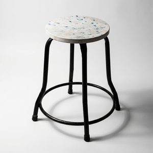 Recycled <b>Plastic</b> Foldable Stackable Modern Living Room <b>Stool</b>-Eco-Friendly Durable Home Furniture - Product Image 4