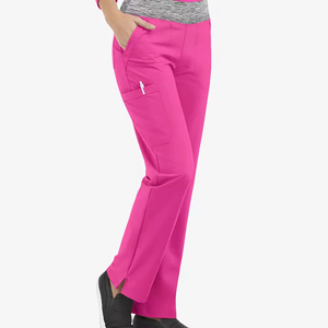 Pantalon de travail unisexe pour infirmiers, vente en gros, haute qualité, confortable, tenue médicale professionnelle, tissu peigné, service OEM - Product Image 1