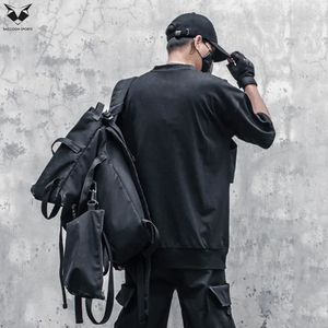 เสื้อยืดเทคแวร์ผู้ชายขายส่ง เสื้อยืดสตรีทแวร์แนวแทคติคอล ฟังก์ชั่นหลากหลาย แห้งเร็วสำหรับฤดูร้อน พร้อมบริการสกรีนแบรนด์ตามสั่ง - Product Image 4