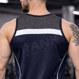 Camiseta sin mangas premium estilo tank top para hombre, chaleco de gimnasio, ropa de culturismo, logotipo personalizado, proveedor mayorista OEM, Pakistán - Product Image 6