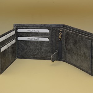 Portefeuille Bifold en Cuir Véritable Coronet International, Fermeture Ouverte, Doublure en Polyester, Protection RFID, Usage Quotidien, Grande Taille - Product Image 2