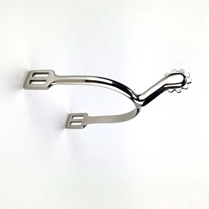 2026 Pakistan Made High Quality Stainless Steel Horse Riding Spurs Wholesale <b>Equestrian</b> Racing Spurs Custom Logo Cheap Price - Product Image 4