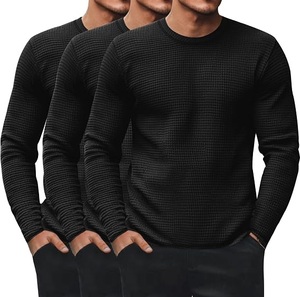 <b>Men</b> Cooling Compression Shirt Breathable Full Sleeve Tank <b>Top</b> Sports Gym <b>Thermal</b> Knit T Shirt Summer <b>Thermal</b> Waffle Knit T Shirt - Product Image 1