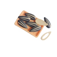 100 pz in resina Mini zucca di Halloween decorazione a dorso piatto cabochon per giardino fatato ornamento per la casa artigianale 3D