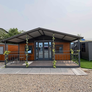 Rumah Kontainer Prefab Anti Badai 40Ft 20Ft 4 Kamar Tidur Rumah Mobile yang Dapat Diperluas 20Ft Pengiriman Portabel Supermarket Hotel - Product Image 3