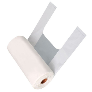 Custom Tailored Production Reusable Clear Compostable Shopping T-shirt Bag Cheap Strong Durable Exquisite <b>Packaging</b> Premium - Product Image 2