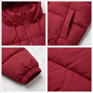 Chaqueta acolchada para mujer, Abrigo acolchado para mujer, capucha, chaquetas cálidas, chaqueta acolchada de moda para hombre, pluma de plumón de pato - Product Image 4