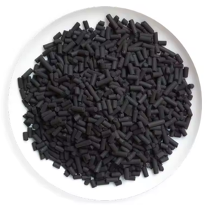 Carbón Activado Pelletizado de Cáscara de Coco Industrial, Adsorbente Premium para Tratamiento de Gases, Purificación de Aire, Fabricante de Carbón en India - Product Image 1