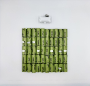 Vente en gros SY--SHIN YI Paquet de 50 rouleaux vert foncé personnalisé de sacs à crottes de chien en plastique biodégradable écologique Taiwan - Product Image 4