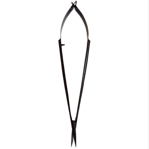กรรไกรไมโครคาสโตรวีโฮแบบพรีเมียมเคลือบเซรามิกสีดำ เกรดมืออาชีพ สำหรับงานจักษุวิทยา ปลายแหลมละเอียด สำหรับการผ่าตัดขนาดเล็ก - Product Image 4