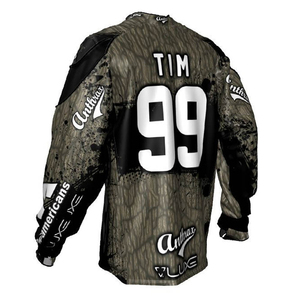 Camiseta de Paintball Personalizada de Alta Calidad con Logotipo Personalizado, Material de Malla Transpirable, Secado Rápido, Diseño Elegante para Juegos de Tiro al Aire Libre - Product Image 4