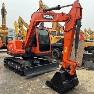 รถขุดขนาดเล็ก Doosan DX75-5B 6 ตัน แบบตีนตะขาบ พร้อมปั๊มไฮดรอลิก สำหรับงานขุดดิน จัดสวน และก่อสร้าง - Product Image 3