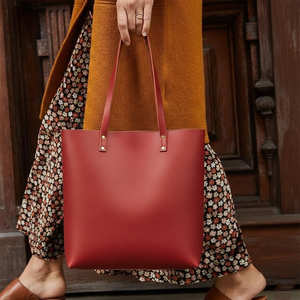 Sac fourre-tout personnalisé multicolore avec logo, sacs à main en cuir pour femmes, sac à bandoulière décontracté en cuir pour dames, en vente à prix abordable - Product Image 2