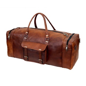 Full Grain Leather Duffle <b>Bag</b> Monogrammed Genuine Weekender Holdall Overnight <b>for</b> <b>Men</b> Personalized Gift <b>for</b> Him Gift LTG-0005 - Product Image 5
