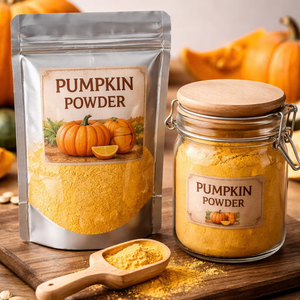 WARRLY Extracto de Semilla de Calabaza en Polvo Premium 99% Puro Natural Grado Alimenticio Secado al Aire Caliente Suministro a Granel en Tambor/Botella Fabricante - Product Image 1