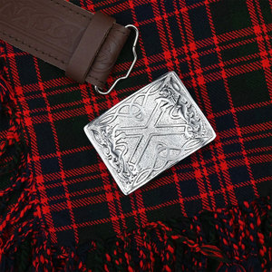 Hebilla de cinturón de kilt escocés tradicional para hombre, con diseño de Saltire y Leones Rampantes, venta al por mayor 2026 - Product Image 2