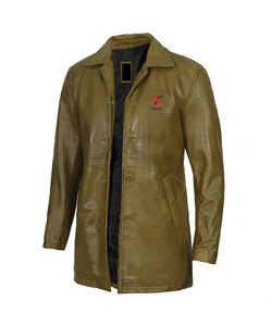 Solid Trader Top Quality Premium Quality Light Weight Soft Material Elegant Design Winter Clothing Mens <b>Long</b> <b>Leather</b> <b>Jacket</b> - Product Image 1