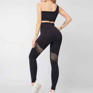 Ensemble de leggings et soutien-gorge de sport pour femmes, nouvelle collection streetwear et running, tissu doux, vêtements de yoga, matériaux de haute qualité. - Product Image 3